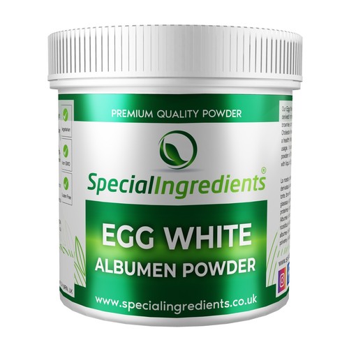 Egg white albumen powder - white,