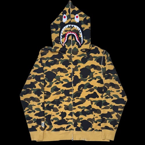 2xl bape full 1st camo - bape, shark