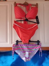 "M&S" SZ.18 HALTER BIKINI
