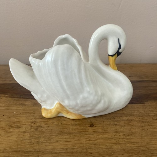 Sylvac ceramic swan - posy, bowl
