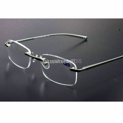 Fashion rimless reading - rimless,