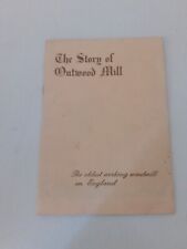 The Story of Outwood Mill (1971) Thomas Brothers (The oldest working windmill