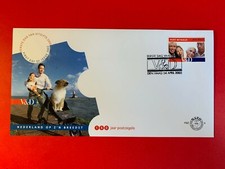 NETHERLANDS 2002 FDC PBZ4 POST PAID PORT BETAALD FAMILY DOG BABY PUSH CHAIR