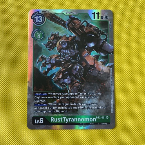 Digimon tcg rusttyrannomon - tcg,