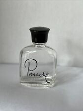 Vintage Perfume Miniature Bottle Glass Panache Empty Designer