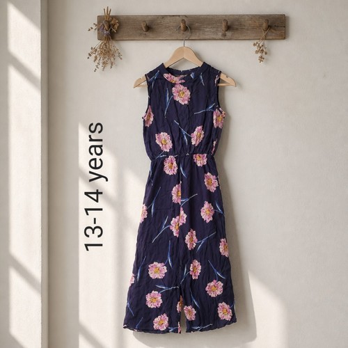 Next jumpsuit navy pink - jumpsuit, navy/pink