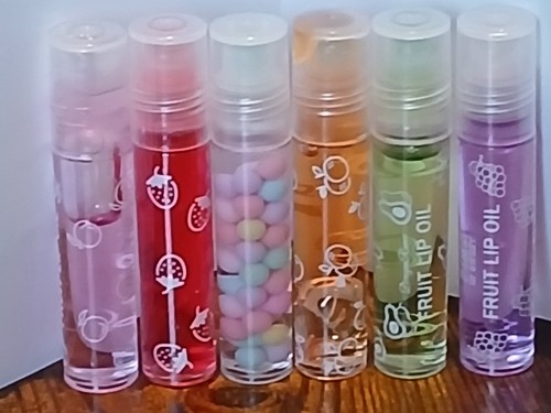 Assorted lip oils please - assorted,