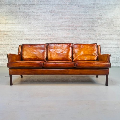 Vintage danish three - vintage, seater
