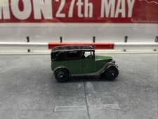 Dinky 36g Taxi with Driver, Post War closed rear window IN DECENT GOOD CONDITION
