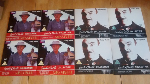 Agatha christie dvds 4 - 8,