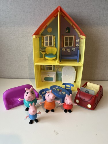 Peppa pig toys family - peppa, peppa's