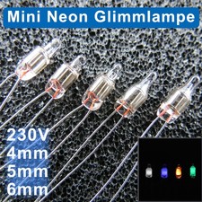 Miniature Neon Indicator Light