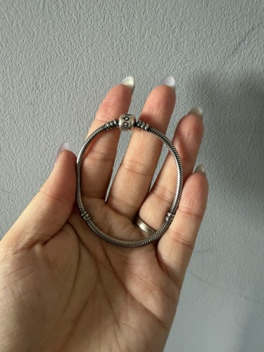 Pandora oxidised snake - snake, chain