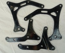 BSA A10 A7 rear engine plate set. Rocket. RGS