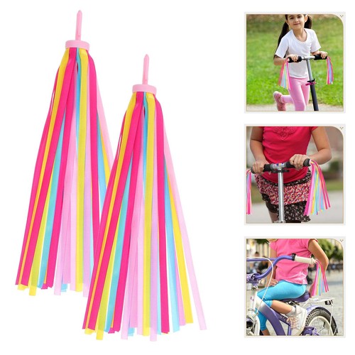 Bike tassels scooter handlebar - bike,