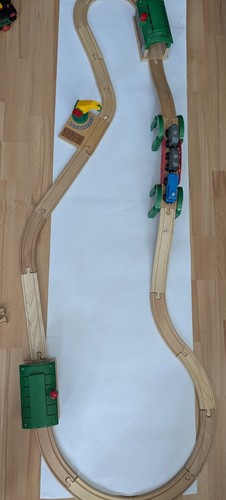 Brio wooden train set - train, bundle