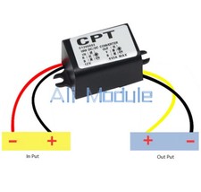 Waterproof DC/DC 12V To 6V Max
