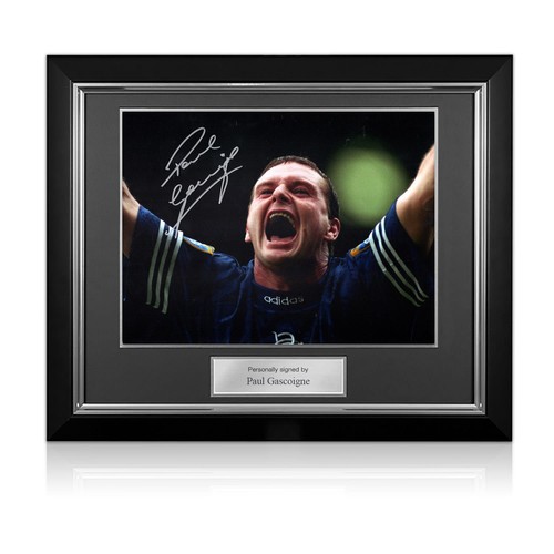 Paul gascoigne signed - paul,