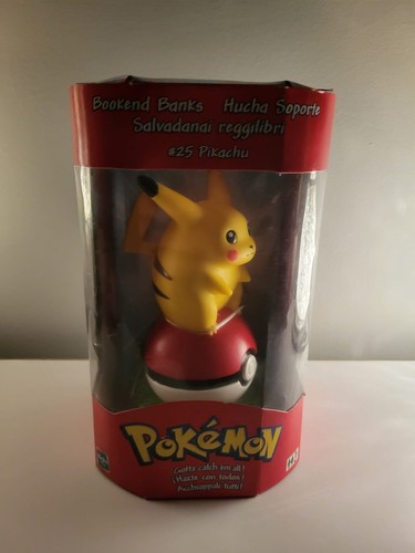 Pokemon bookend money box - bookend,