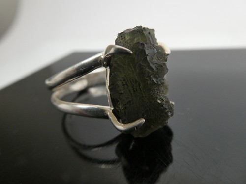 Natural moldavite stone - moldavite,