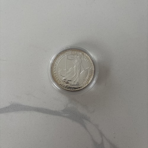 1oz fine silver britannia - silver,