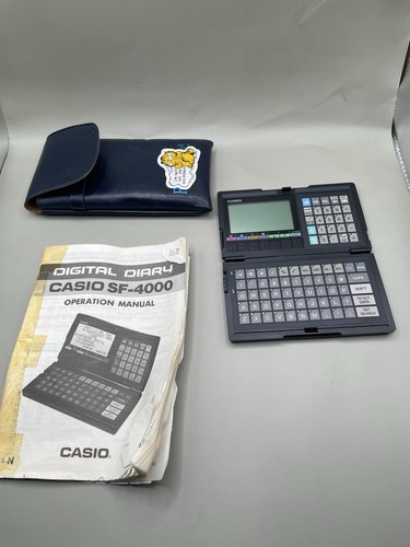 Casio 4000 digital diary - sf-4000,