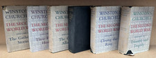 Winston S Churchill The Second World War Full Set of 6 1st Edition Books ID4541