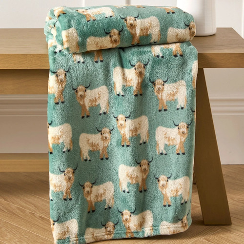 Fleece blanket throw - blanket,