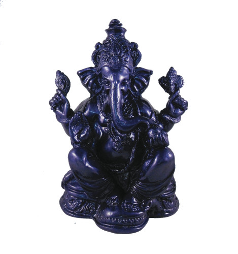 Purple ganesh ornament - ganesh,