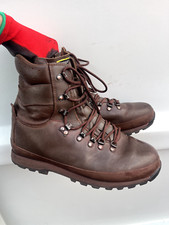 British Army Issue Altberg Brown Boots - Size 9L - GRADE 1 Condition #BG23