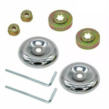 8Pcs Weed Strimmer Brush Cutter Gearbox Blade Nut Metal Replacement Fixing Kit