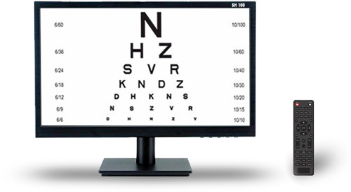 Vision chart testing equipment - testing,