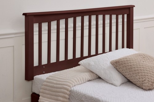 Walnut wood headboard - walnut,