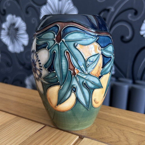 Moorcroft pottery vase passion - moorcroft,