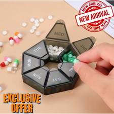 Weekly Daily Pill Box