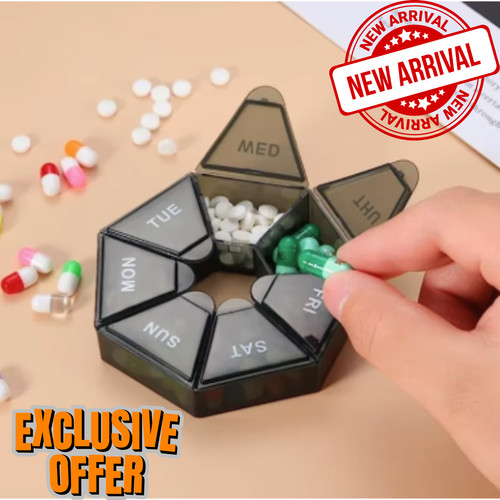 Weekly daily pill box - daily,