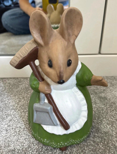 Ceramic rabbit mouse - ceramic,