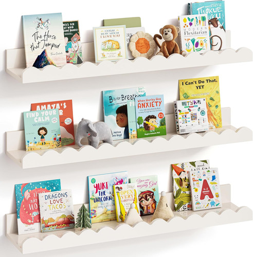 Nursery book shelves - book, set