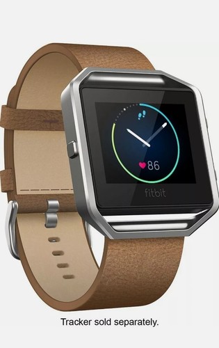 Fitbit blaze leather accessory - fitbit,