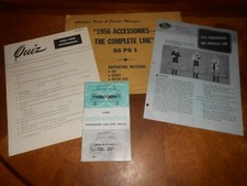 1956 FORD CAR & TRUCK