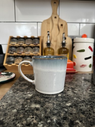 Denby azure stoneware mug - denby,