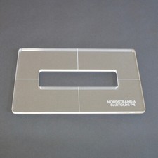 Bass Pickup Routing Template -