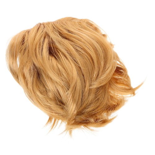 Golden short synthetic - short, wig