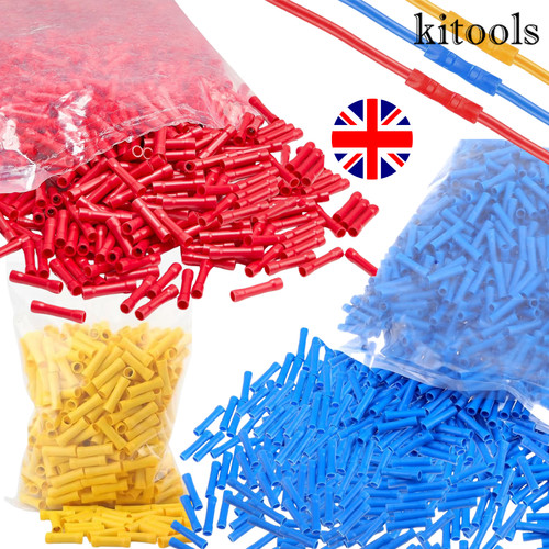 500pcs insulated straight - insulated,