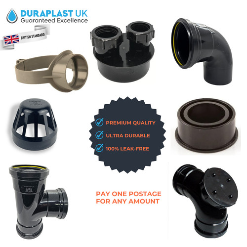 Push fit 110mm pipe fittings - fit,