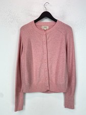 FatFace Pink Solid Crew Neck