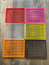 300 BOILIE STOPS VARIOUS COLOURS ORANGE-RED-BROWN-YELLOW-PINK-CLEAR + FREE P & P