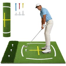 Dual Turf Golf Hitting Mat 5x4