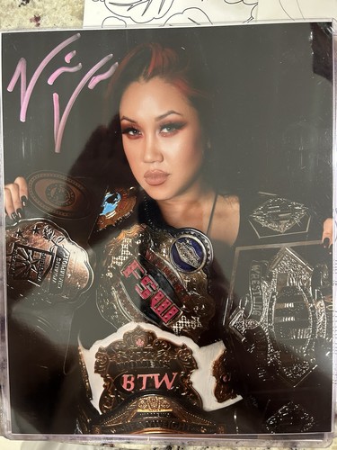 Viva van 8x10 photo signed - photo,