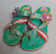 Socofy Women's Green And Pink